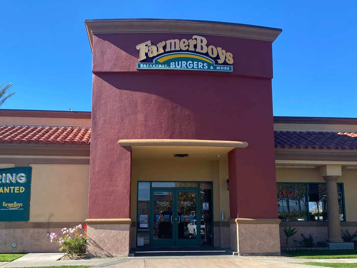 I recently visited a Farmer Boys in Rancho Cucamonga, California.