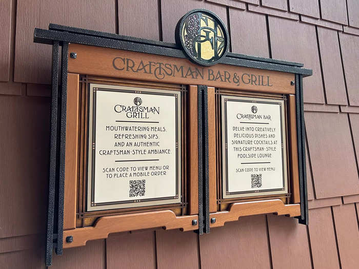 GCH Craftsman Grill is a quick-service dining location. 