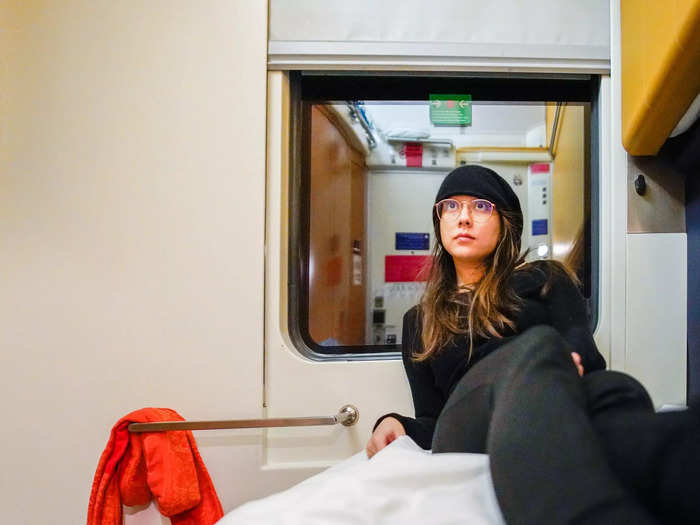 On the third night, I boarded a sleeper train from Venice to Vienna. 