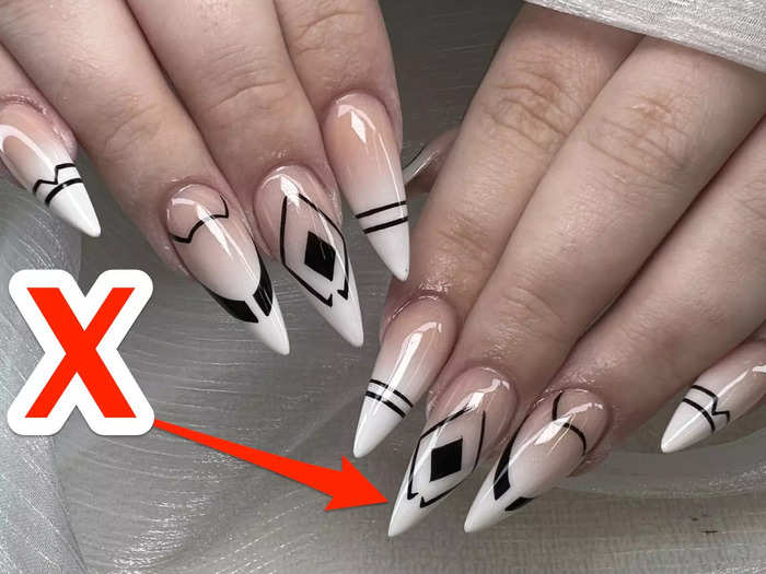 Long nails are giving way to short, square shapes.