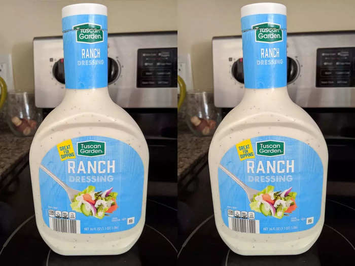 The Tuscan Garden ranch dressing is perfect as a dip or on salads.