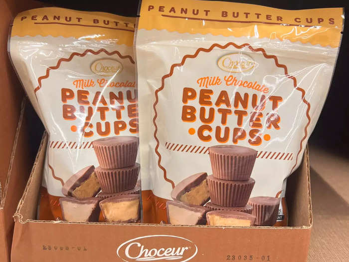 The Choceur peanut-butter cups taste gourmet.