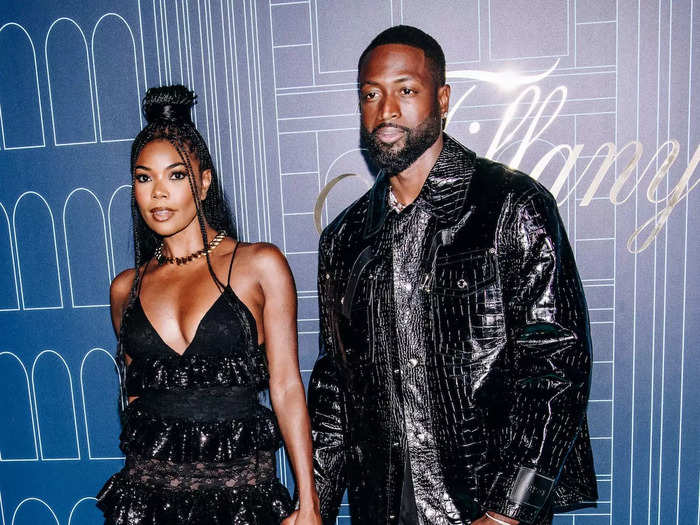 That same month, Gabrielle Union and Dwyane Wade were perfectly coordinated at a Tiffany & Co. event.