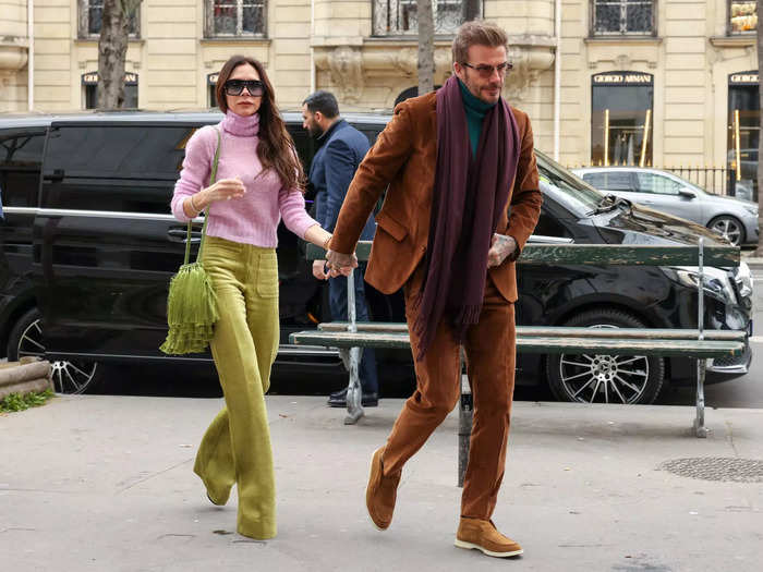 Victoria Beckham and David Beckham proved to be one of the world