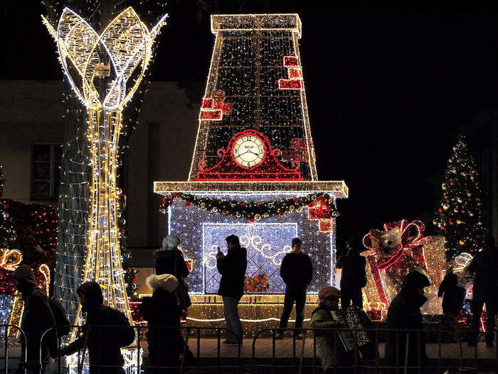 One Christmas tradition in Poland involves keeping a fish in your bathtub.