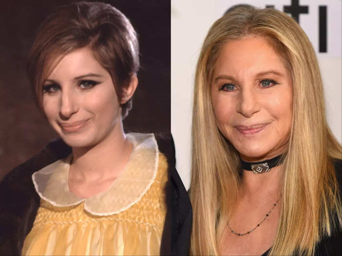 Barbra Streisand signed her first record deal and starred in "Funny Girl."