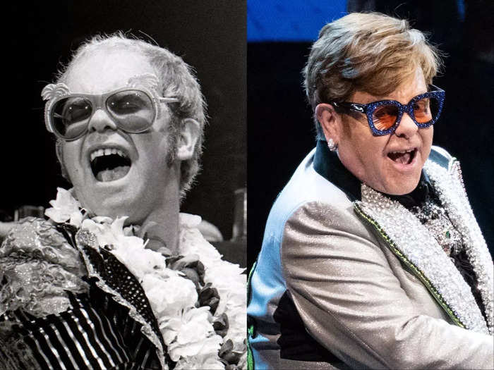 Elton John released "Your Song" in his early 20s.