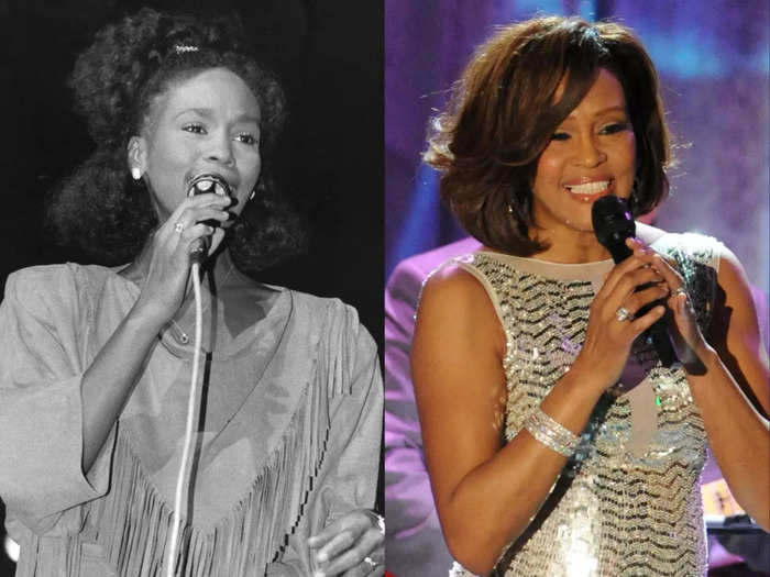 Whitney Houston released her first album at 21.