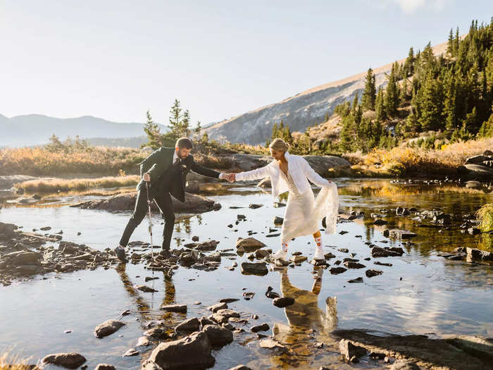 Other photographers showed off nontraditional elopements with their work.