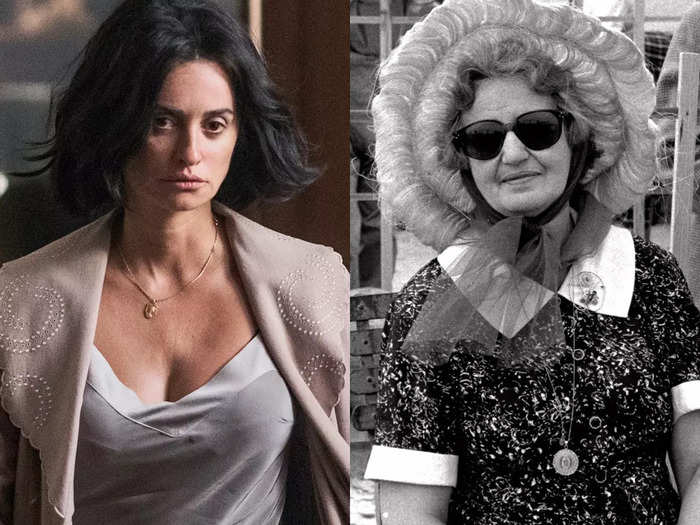 Penelope Cruz plays his wife, Laura.