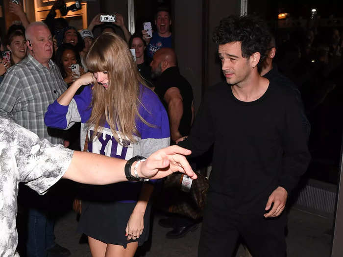 Whatever Swift was doing with Matty Healy was a mess.