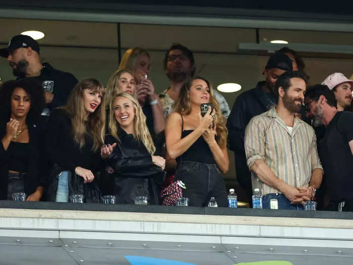 October 1: Swift attended her second Chiefs game with Brittany Mahomes by her side.