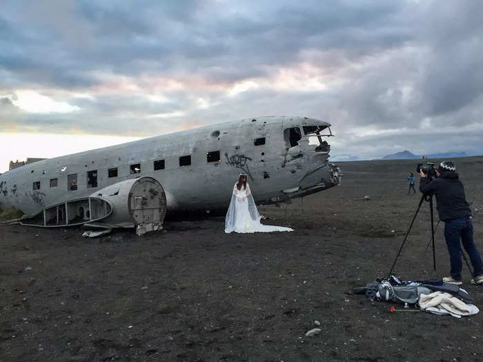 On the other hand, the plane wreck on Sólheimasandur Beach isn