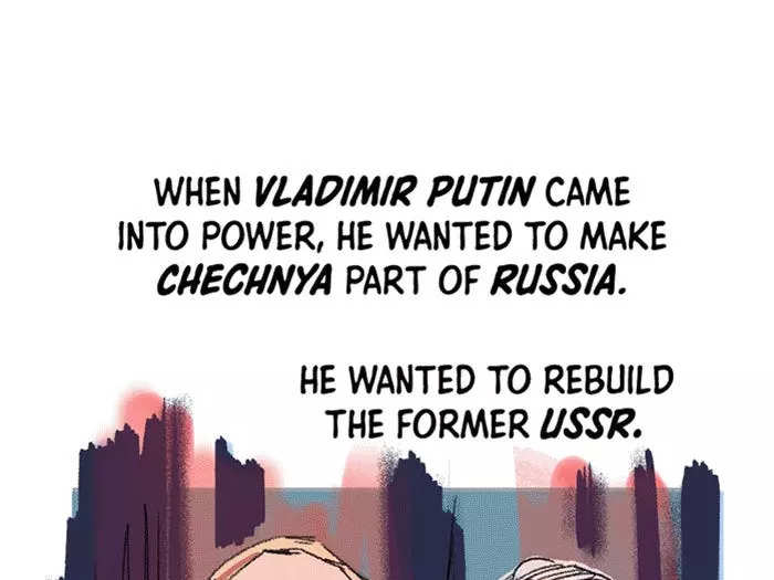 When Vladimir Putin came into power, he wanted to make Chechnya part of Russia.: He wanted to rebuild the former U.S.S.R. So he invaded. The Second Chechen War. 1999 - 2009. Putin bought everyone. Including Akhmad Kadyrov. Putin didn’t like him, but he knew he could use him. Akhmad Kadyrov just switched sides. The entire country felt betrayed. No one was helping Chechnya. No other countries supported us. So Akhmad Kadyrov became leader of the Republic. And we were fully part of Russia again.