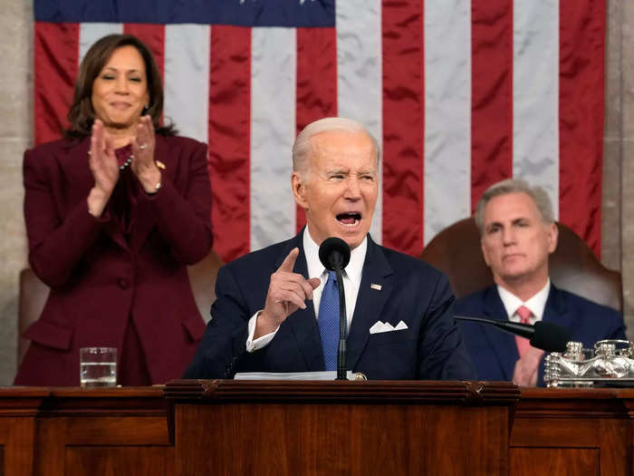 Biden tears into "MAGA Republicans" during the State of the Union