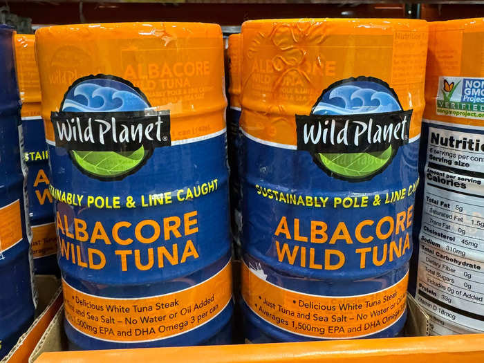 I use Wild Planet wild tuna to make satisfying lunches. 