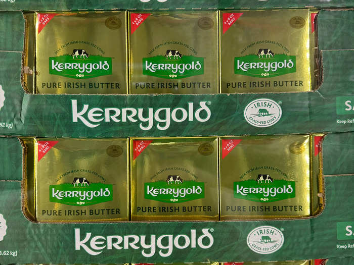 I smear toast with Kerrygold salted butter.