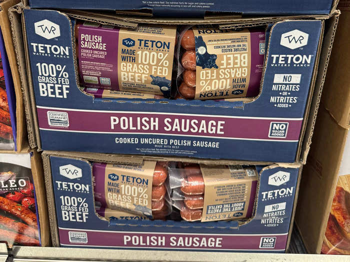 I roast and grill Polish sausage all year.