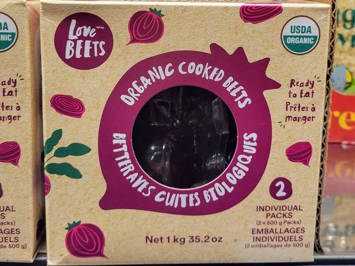 I love the convenience of Love Beets