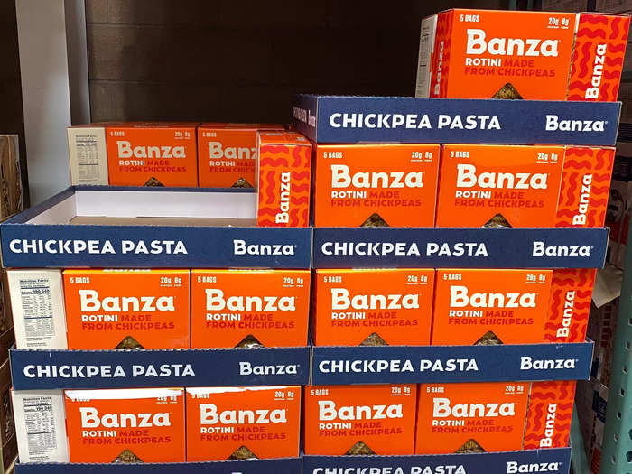 I can make dinner in a flash with Banza pasta.