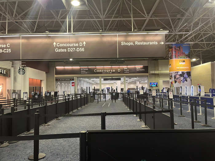 The airport I fly to in Wisconsin is much emptier than any New York travel hub.