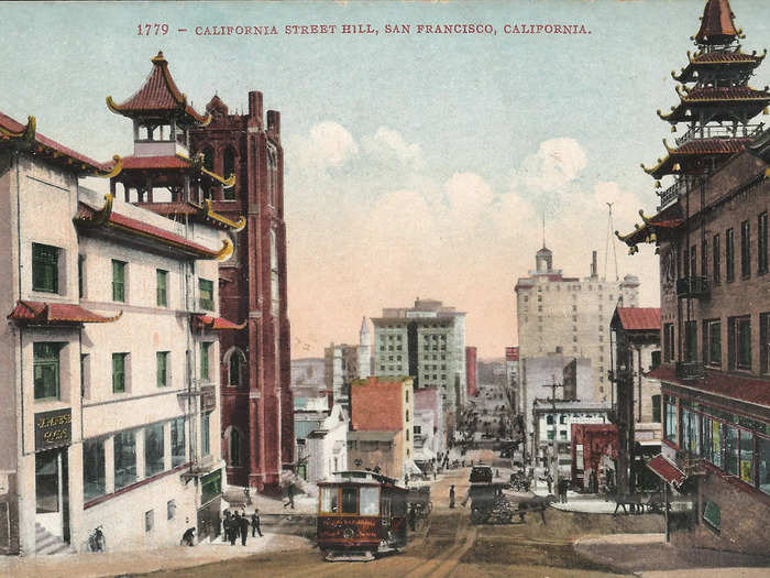 A group of Chinese merchants hired American architects to rebuild Chinatown in an 