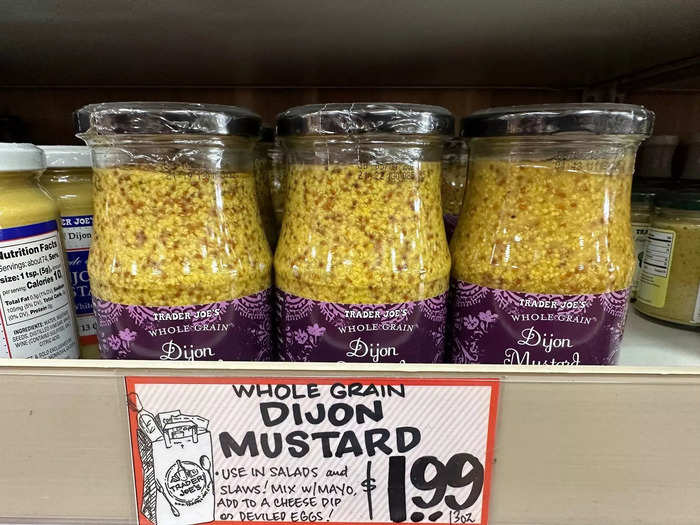 Whole-grain Dijon mustard is a must.