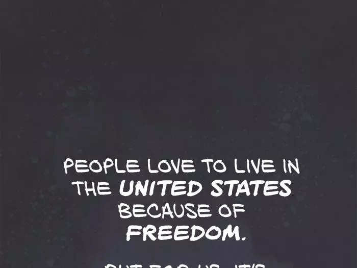 People love to live in the United States because of freedom. But for us it’s not like that. MISSION #5: “THE SURVIVAL” 2021 - 2023. United States. I live with my nieces. It’s just the three of us. We’re scared for our families and the FTP that weren’t able to come. We watch television. I read poems mainly from Roumi. And sometimes go to the playground with American friends. The FTP that are here are all around the country.  We’re trying to get proper asylum but there’s no guarantee. I sometimes meet up with FTP. We try to stay in touch. It’s a weird feeling to be in a good situation but at the same time know something worse is happening at home.