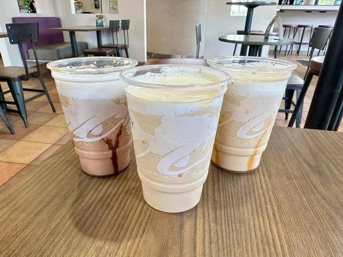Taco Bell is testing three different Coffee Chillers, which contain caffeine that