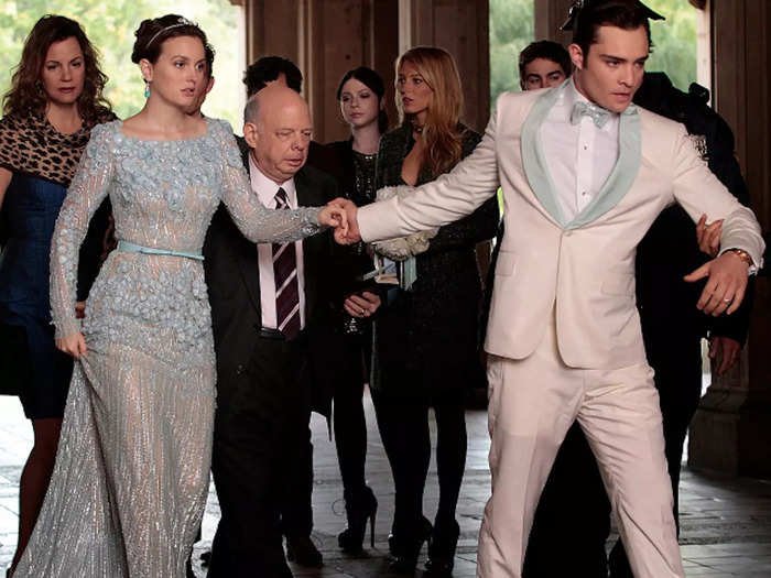 Blair Waldorf wore one of the most memorable TV wedding gowns to marry Chuck Bass on "Gossip Girl."