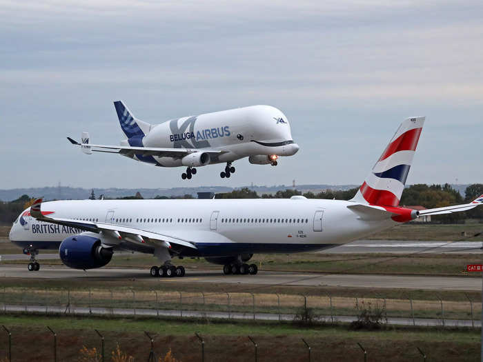 The range is about the same as the BelugaST, but its cargo transport capacity is 30% more, according to Airbus.