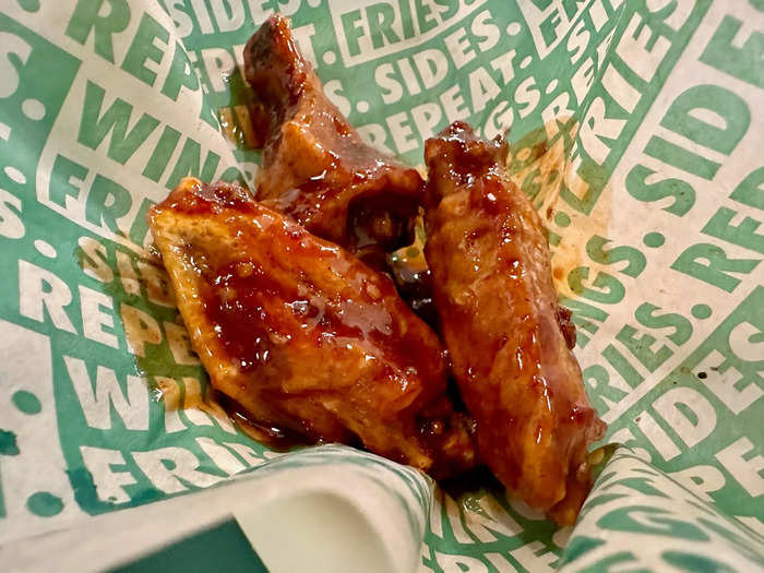 The Spicy Korean Q wings at Wingstop have a similar flavor and heat profile to the Sweet 