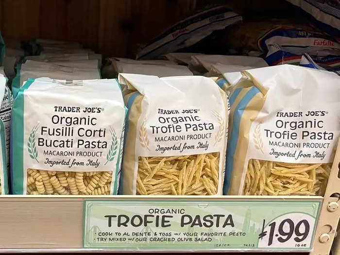 Pasta is my favorite comfort food, and Trader Joe