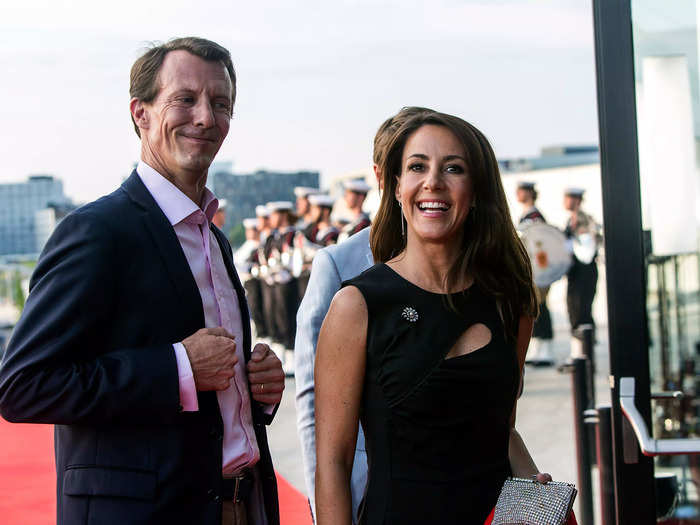 Prince Joachim appeared to be blindsided by the news.