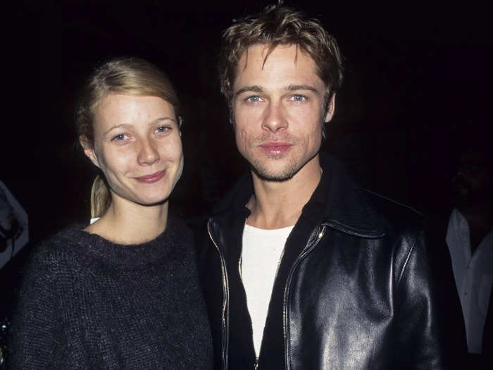 Brad Pitt and Gwyneth Paltrow met on the set of "Seven" in December 1994. They