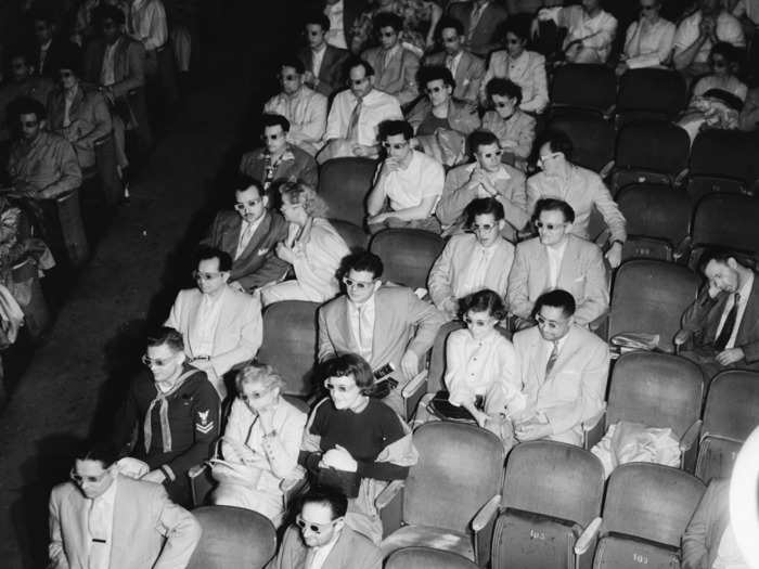 The introduction of 3D movies revolutionized the film industry yet again, though it was more of a novelty.