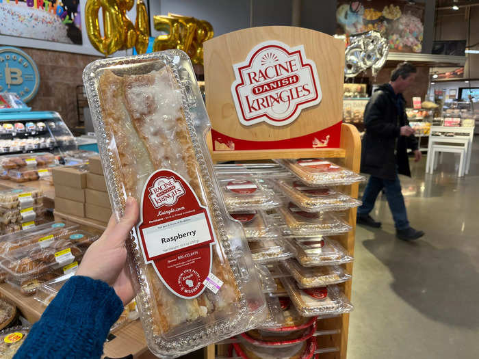 Midwest grocery stores stock regional items like Kringle pastries, bratwurst, and of course, many varieties of cheese.