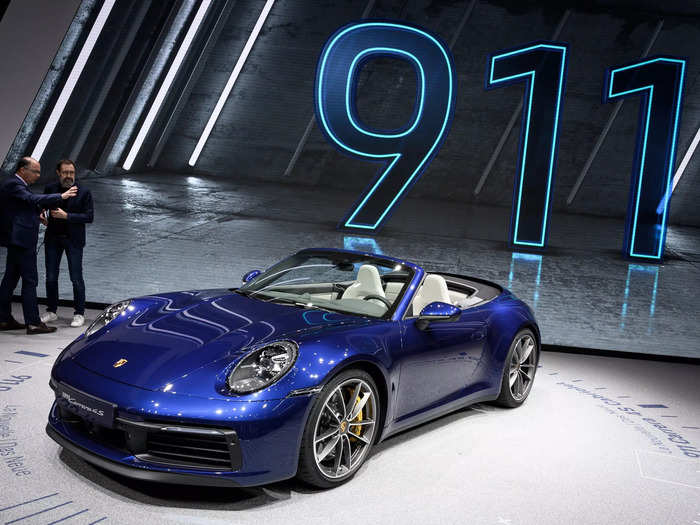 15. Porsche 911 (convertible) 