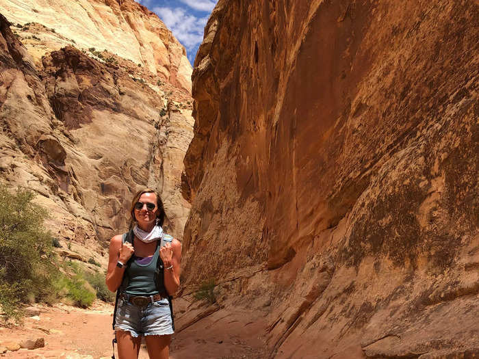 Capitol Reef is one of the lesser-known national parks in Utah.