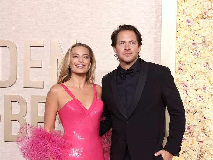 Margot Robbie and Tom Ackerley might as well have been Barbie and Ken.