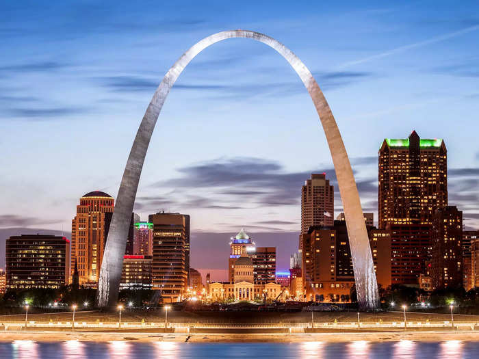 18. St. Louis, Missouri 