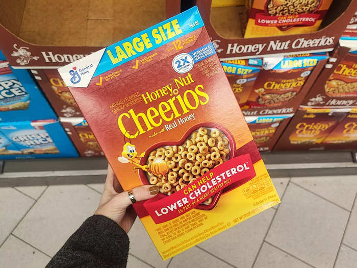 I missed Honey Nut Cheerios.