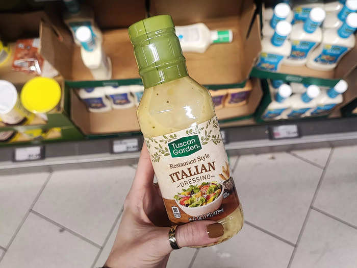 Tuscan Garden Italian dressing livens up any salad.