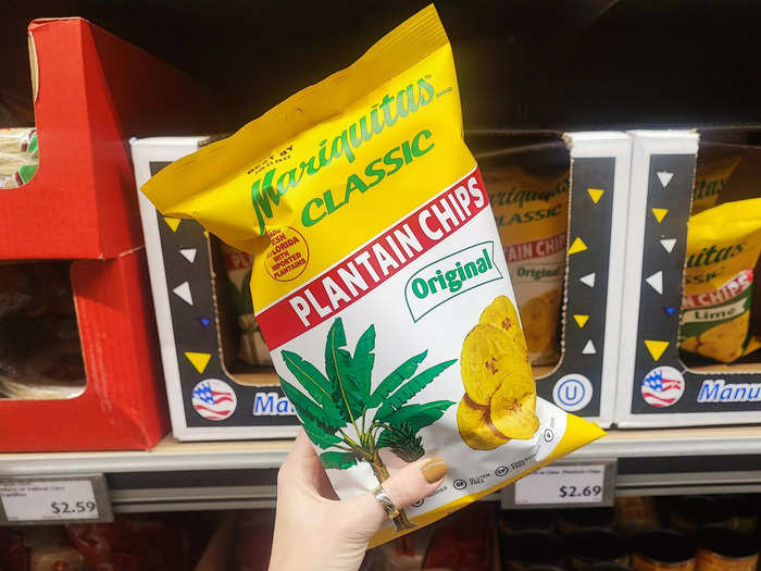 Plantain chips remind me of Puerto Rico.