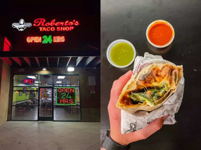 In Las Vegas, I tried the fast-food chain Roberto