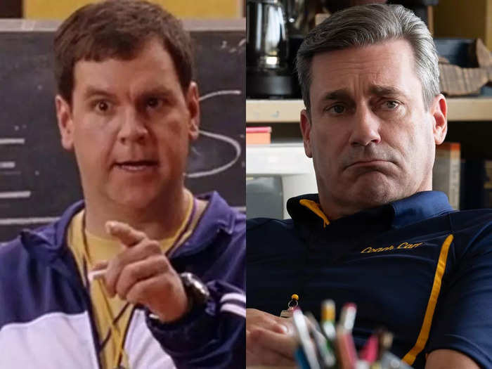 "Mad Men" star Jon Hamm takes over the role of PE teacher Coach Carr, previously portrayed by Dwayne Hill.