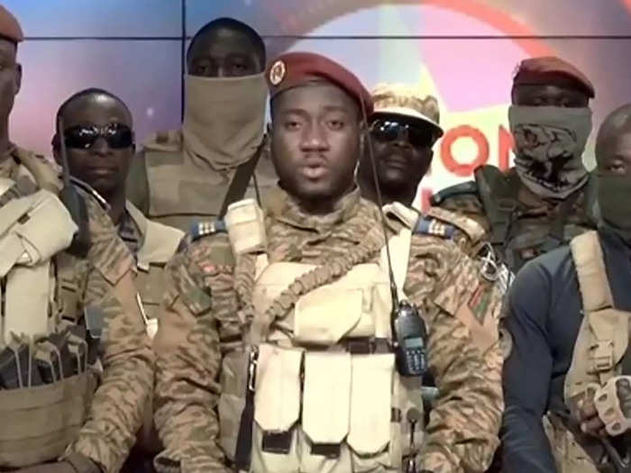 Ibrahim Traoré, 35, is the interim leader of Burkina Faso.