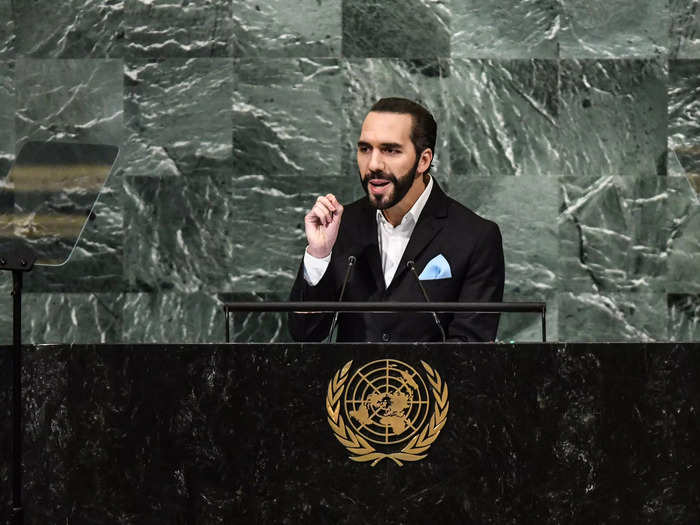 Nayib Bukele, now 42, became the president of El Salvador at 38.