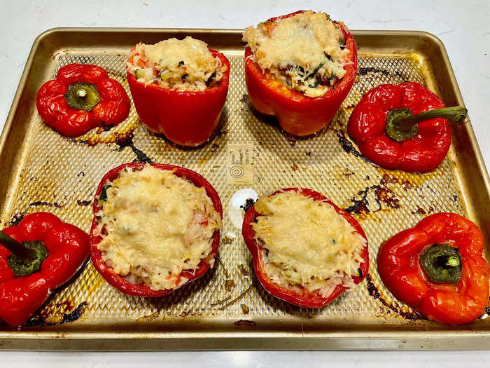 2 . The stuffed bell peppers former royal chef Darren McGrady made for Princess Diana are stunning. 