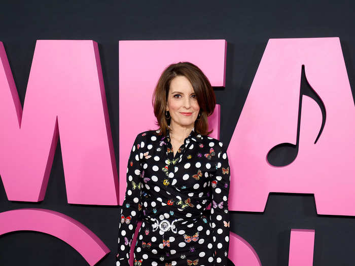 "Mean Girls" creator, and Ms. Norbury herself, Tina Fey rocked a polka dot dress for the premiere.